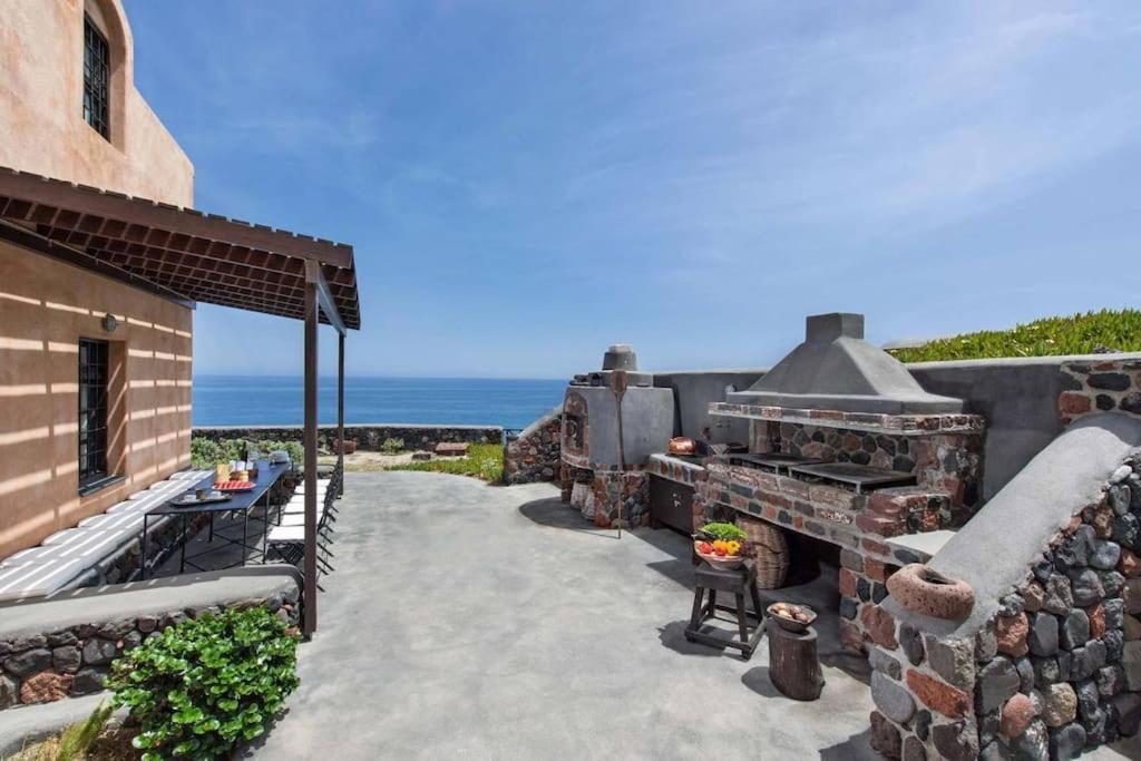 Ramni House: Private Villa With Pool By The Sea 伊亚 外观 照片