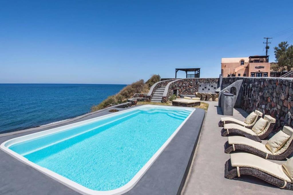 Ramni House: Private Villa With Pool By The Sea 伊亚 外观 照片
