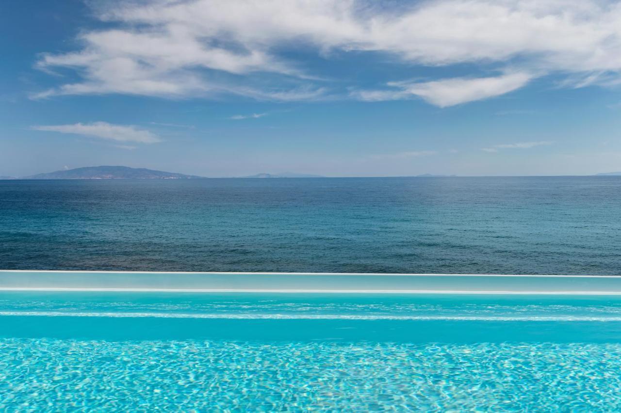 Ramni House: Private Villa With Pool By The Sea 伊亚 外观 照片
